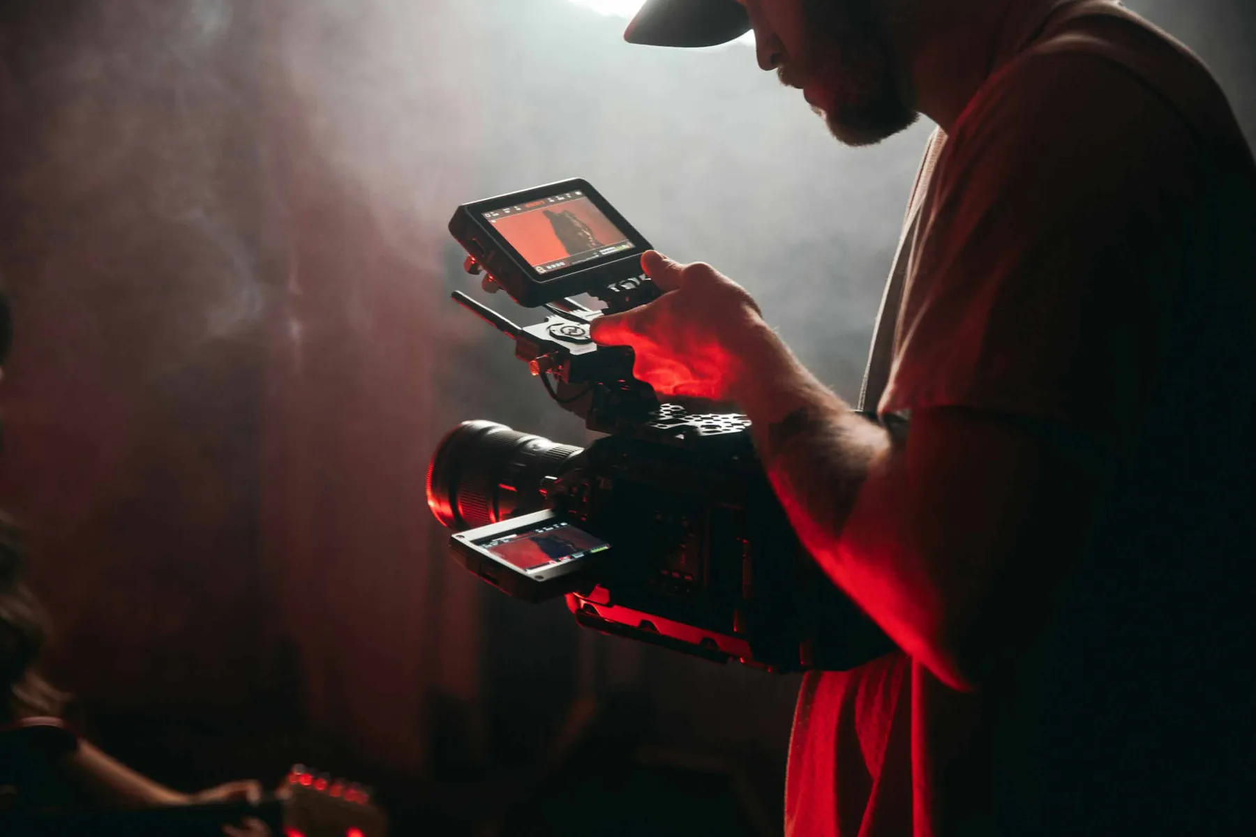 AK Studios specialist with a camera rig